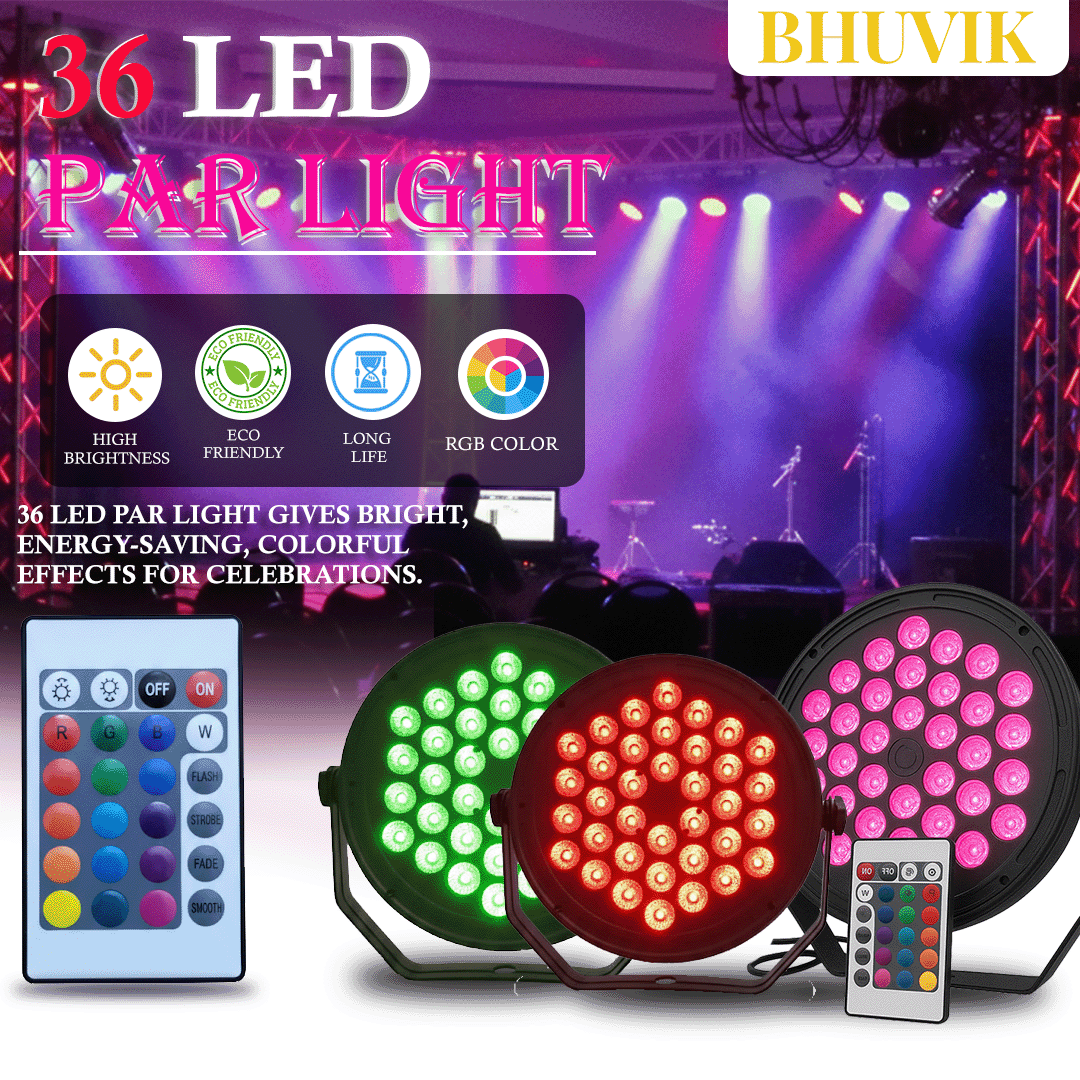 BhuvikLight's tweet image. 36 PAR Light – Power, style, and perfect brightness for every event.
Choose Bhuvik Light House to make your celebration shine brighter ✨.&quot;

#led #parlight #partylight #lighthouse
#bhuvik #bhuviklighthousellp #bhuviklight