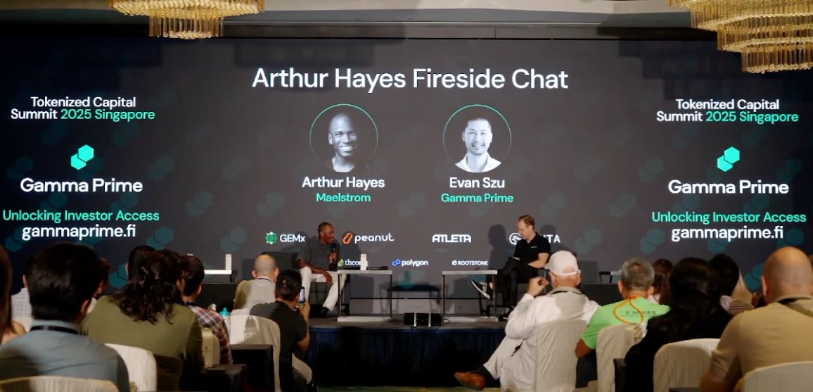 gammaprime's tweet photo. .@CryptoHayes Fireside Chat has started🔥

Join and catch insights 👉 https://t.co/eocO6rlEys https://t.co/1o4U4nSILE