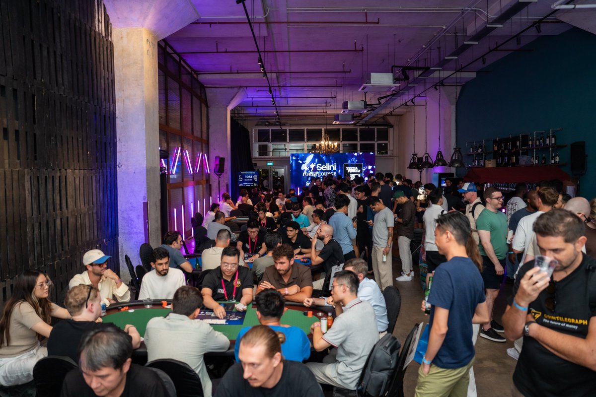 SeliniCapital's tweet image. Thanks to all of you who showed to the Selini Poker Lounge last night in Singapore and made it such a fun and special event! 

And congrats to the day&apos;s Champion @Kurt0ne who Survived a 100-player field to take home the trophy and a 6L Billecart-Salmon Methuselah (6L) 🏆!
