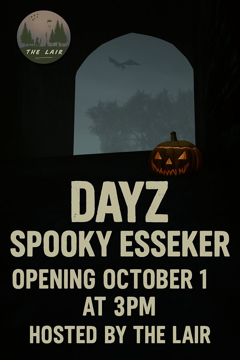 Tomorrow 3PM CET We will go live! #dayz #Halloween #spookymonth be ready!!