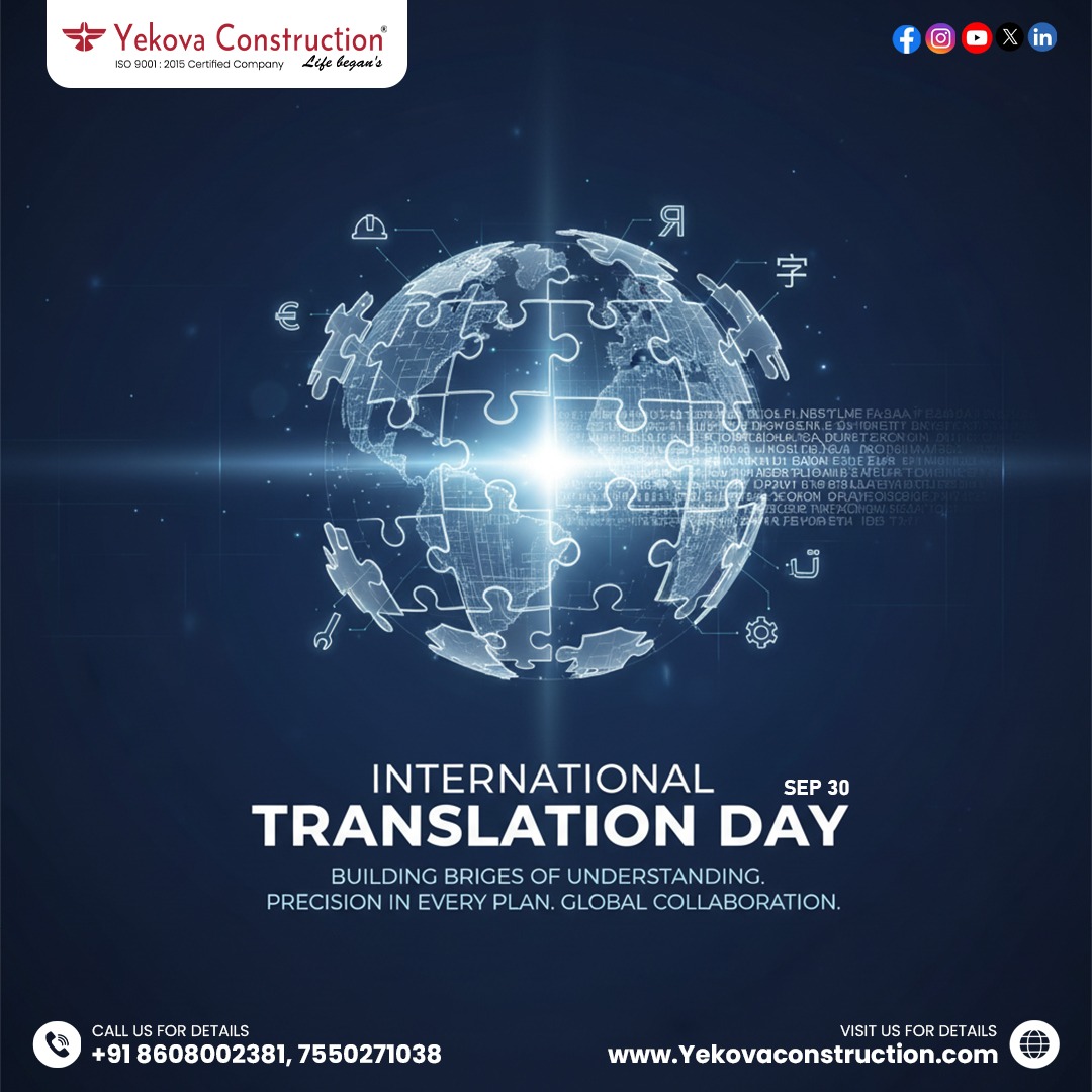 Yekovaproject's tweet image. At Yekova Construction, we value the power of language to connect ideas and people, because great construction begins with great communication.
Reach out to us!
📞086080 02381/+91-7550271038
📩 yekovaconstruction@gmail.com
🌐 yekovaconstruction.com
#property #turnkeyprojects