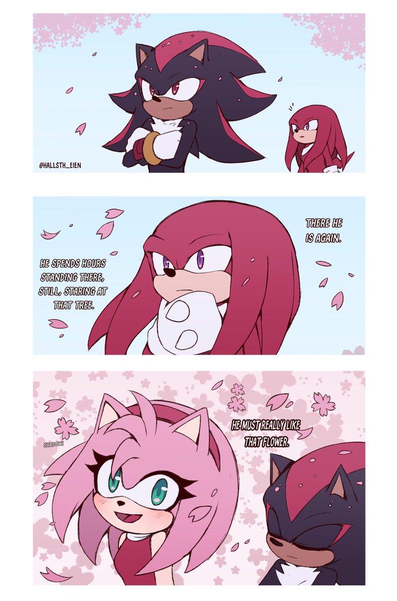 “That flower” 🦔🌸

#shadamy #sakurashadamy2025 🌸