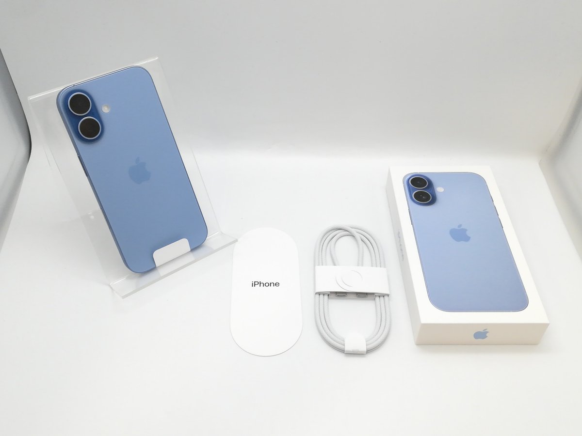 iPhone17 256GB ミストブルー 国内SIMフリー版 iPhone ☆Appleストア版 国内SIMフリー iPhone17 256GB ミストブルー