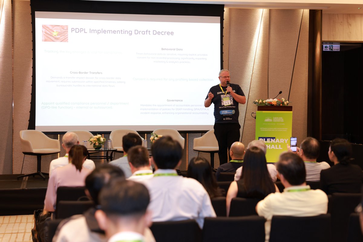 VikingTechGuy's tweet image. [𝐊𝐄𝐘𝐍𝐎𝐓𝐄] 𝐓𝐡𝐞 𝐒𝐨𝐯𝐞𝐫𝐞𝐢𝐠𝐧 𝐒𝐭𝐚𝐜𝐤: 𝐕𝐍-𝐇𝐨𝐬𝐭𝐞𝐝 𝐅𝐢𝐫𝐬𝐭-𝐏𝐚𝐫𝐭𝐲 𝐃𝐚𝐭𝐚 𝐔𝐧𝐝𝐞𝐫 𝐕𝐢𝐞𝐭𝐧𝐚𝐦’𝐬 𝐍𝐞𝐰 𝐃𝐚𝐭𝐚 𝐋𝐚𝐰𝐬

Get the slides -&amp;gt;

linkedin.com/posts/ronnikc_…

#VNCDC2025 #DataSovereignty #PDPL #DataLaw #Vietnam