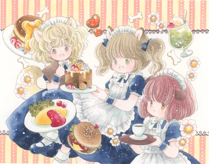 スペシャルハニートースト #獣耳カフェの誘惑ティータイム