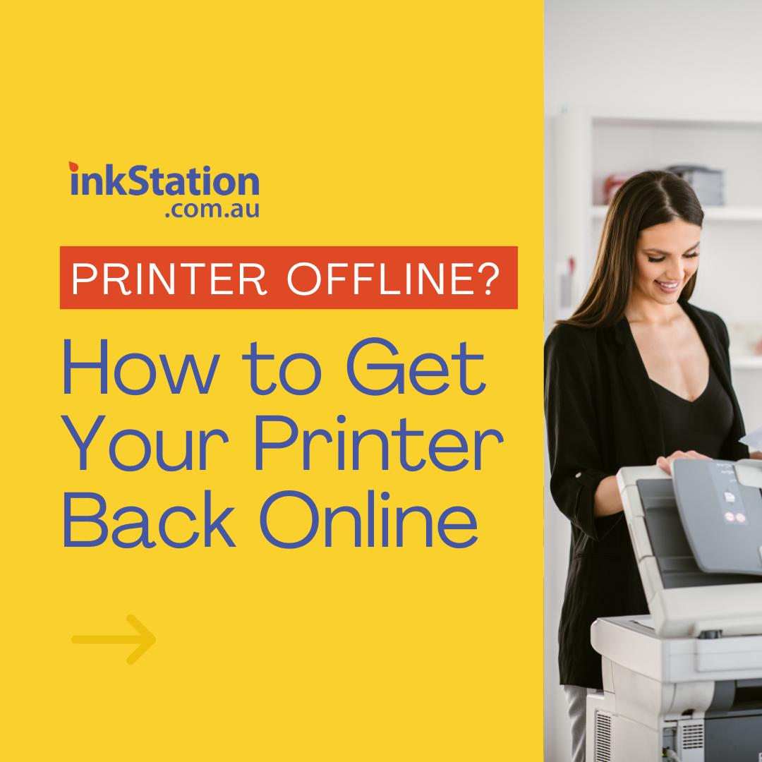 inkstation_au's tweet image. 🖨️ Printer showing “Offline” when you need it most? 😩 Don’t panic! Our latest guide walks you through quick fixes to get back online ⚡
👉 Read more: shorturl.at/lc6lO
#PrinterTips #TechHelp #InkStation