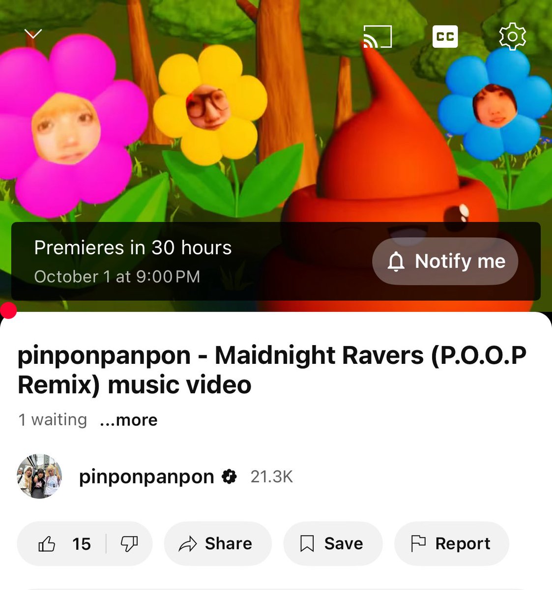 Maidnight Ravers P.O.O.P REMIX out 10/1 , 0:00 in your time zone. Music video releasing 10/1 9pm JST

10/1の0:00で「Maidnight Ravers」のリミックスがリリースなります！10/1の２１時でYouTubeでビデオをリリースなります！

youtu.be/BBAD7D8gmNc