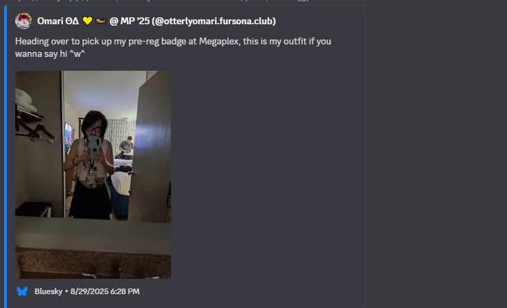 Zack85142910's tweet photo. informed @MegaplexCon
regarding a pedophile attending there convention, and they let him go. I'm incredibly disappointed on how careless you were of this entire situation, I encourage you or anyone that wants to go to megaplex to seek elsewhere. https://t.co/9rC4JTs6Rn