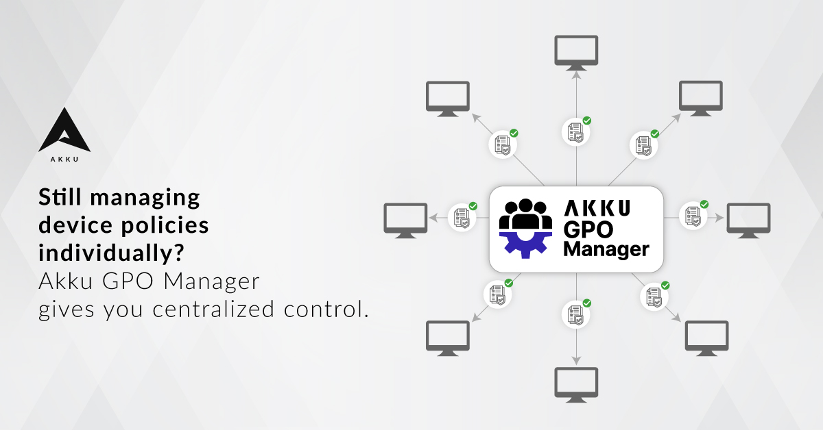 akku_work's tweet image. Control device policies from one place. No lock-in. No scattered rules.

With #AkkuGPO, you can enforce centralized security, privacy, and compliance policies across all devices in your organization.

Learn more:
akku.work/product/gpo

#Cybersecurity #DeviceSecurity #Compliance