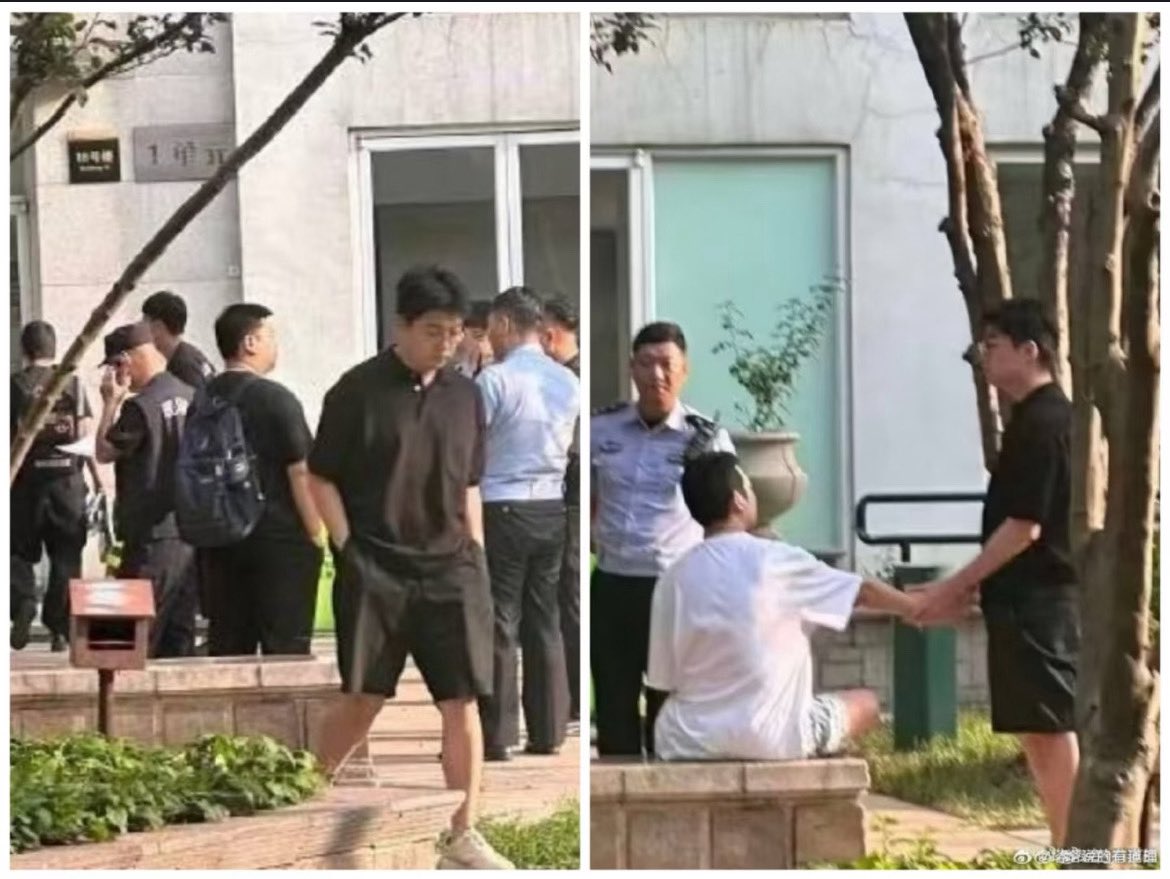 网友投稿：小红书无意刷到的辛奇现场正面照片，原帖大概十几分钟后就被删除了