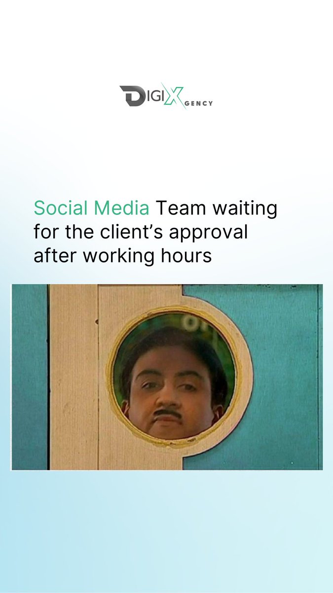 digixgency's tweet photo. Social media managers when clients reply only after working hours: 
#AgencyLife #Relatable #digitalmarketingagency #SocialMediaMarketing #Memes https://t.co/abfUM35Aye