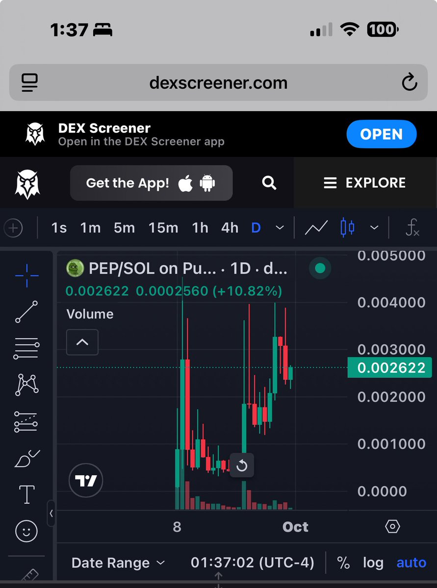 Make sure to join the $pep spaces

Good time to load up on more $PEP at this range 

<a href="/AriBernsteinMD/">Dr. Ari 🦁</a> will be talking in the upcoming spaces.