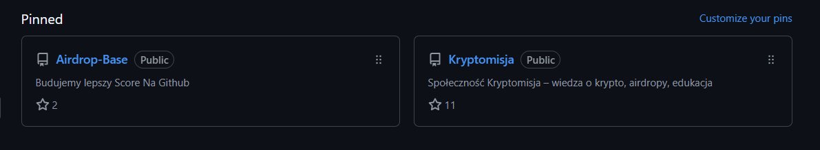AirdropsXPay's tweet image. Tutaj link do mojego konta: github.com/Mystique85

Kliknijcie gwiazdki przy tych repo i dajcie follow Konta