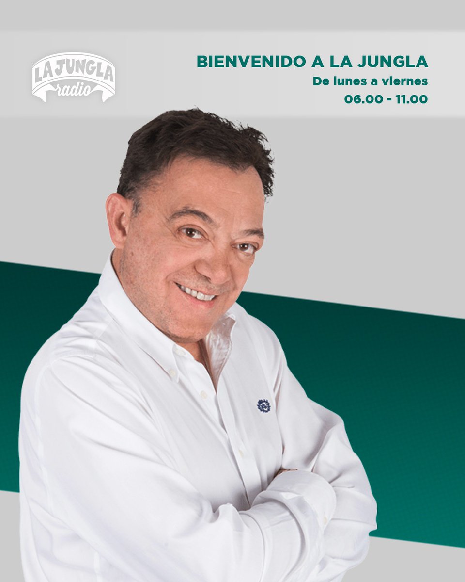 🌤️ ¡Ya está en marcha el despertador más salvaje! <a href="/jaabellan/">jose antonio abellan</a> está en directo en <a href="/LaJunglaRadio/">La Jungla Radio</a> con su programa matutino. Noticias, música y buen rollo para arrancar el día como se merece. ¡Sintoniza ya! 🔊📻 #LaJunglaEnDirecto