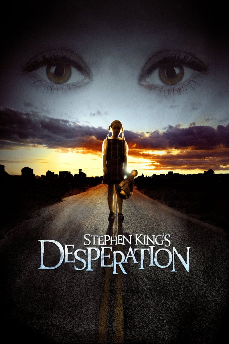 Network_Mike319's tweet photo. Both me and ❤️@mylemonysoul are keeping the spooky season going with another good one by Stephen King. She's been on the King kick as of late and quite honestly I don't blame her one bit.
#NowWatching #273 Desperation (2006)
#Horrorfam
❤️#MovieDatewithPaula❤️ https://t.co/jeekvHdph2
