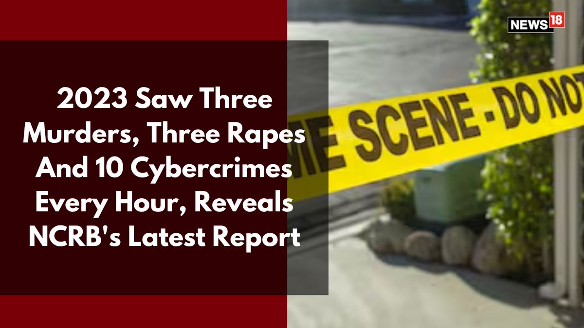 CNNnews18's tweet image. The National Crime Records Bureau recorded 29,670 rapes in 2023, and in a staggering 97.5 per cent of cases, the perpetrator was known to the victim

@AnkurSharma__ | #NCRB #RapeCases #NationalCrimeB 

news18.com/india/2023-saw…