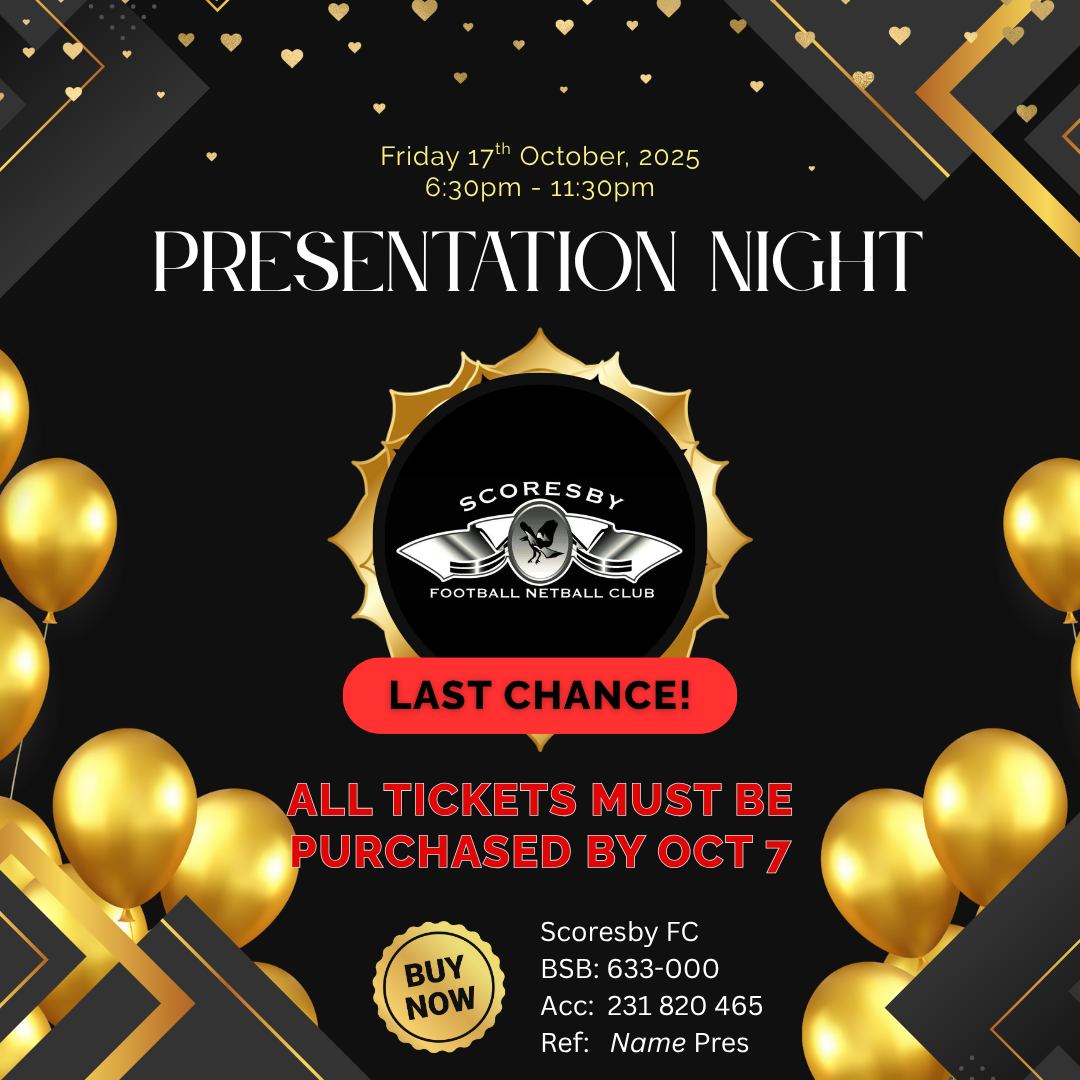 Presentation Night- Last Chance