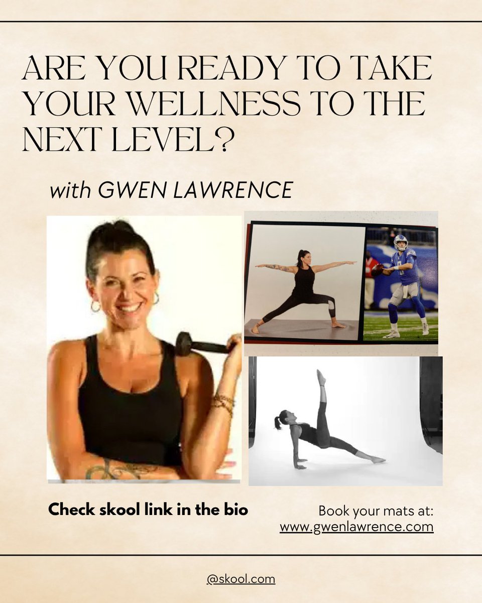 GwenLawrence's tweet photo. Are you ready to take your wellness to the next level? 🌱✨
Join our exclusive Skool community where you’ll connect with like minded individuals, enjoy free wellness resources, and gain access to live events like Self-Care Sundays. 
#Nicki
#Bengals
#Jets
#ZacTaylor
#Tyreek
#BoNix https://t.co/QaimkP6W9y