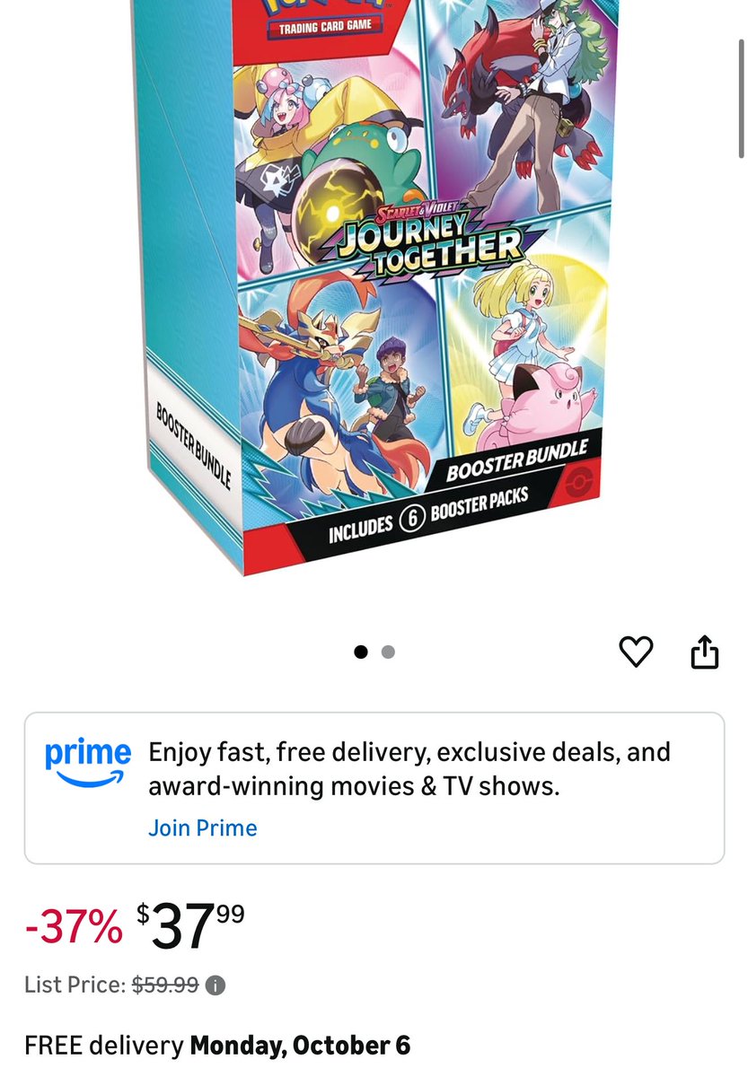 pokemon journey together booster box for sale Pokemon Card Mystery Box - £50 main image 0
