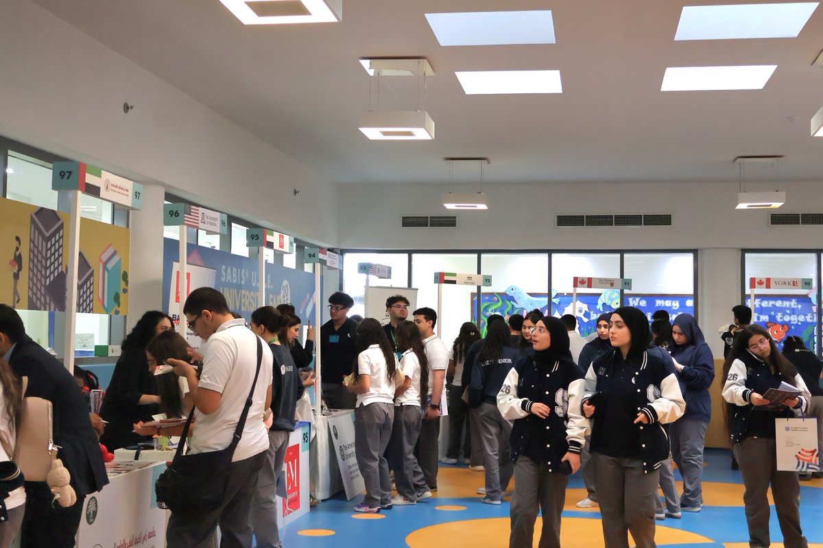 TeachinginDubai's tweet image. The SABIS® advantage on full display at The International School of Choueifat - Ras Al Khaimah! An exceptional university fair for our exceptional students.
#sabisuniversityfair #ISCRAK #SABIS
