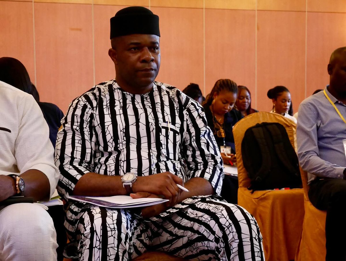 CrffnOfficial's tweet photo. The Registrar/CEO, CRFFN Mr. Kingsley Igwe was a panellist at the #LIMWEEK2025 IMB2B Conference on 29 Sept 2025, engaging on the future of Marine Transportation, Logistics &amp; Port Development. #CRFFN #MaritimeWeek https://t.co/jLYHz8U1nk