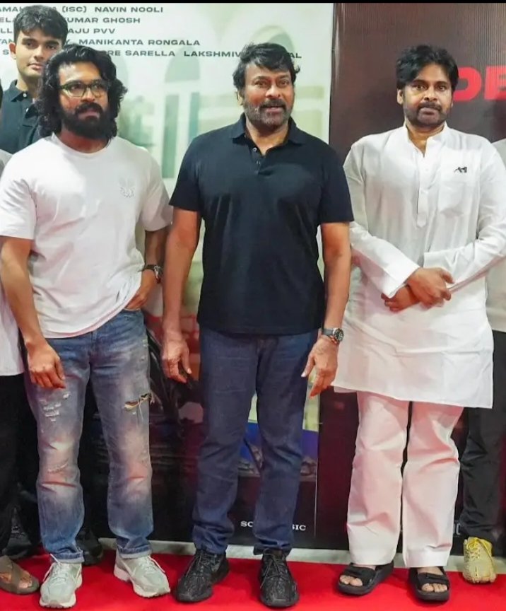 RamkakrishnaB's tweet image. నిన్ననే వచ్చాడు కన్నింగ్ ఫెలో 🤮🤮
చిరంజీవి పొట్ట లోపలికి లాగి గలీజ్ గా ఉన్నాడు కన్నింగ్ ఫెలో 🤮🤮🤮🫢😭🤣😛👏👌🙏