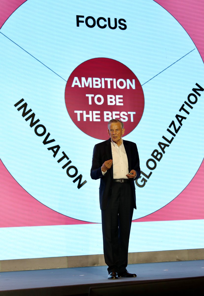 Speaking in front of the "Wheel of Success of the Hidden Champions".

#HiddenChampions