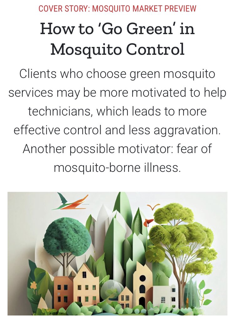 rubueno10's tweet image. 🦟 Sustainable and environmental friendly solutions are key to progress in the implementation of successful #MosquitoControl programs ☘️
#VectorControl #HealthyCities #Arboviruses
👉🏻 pctonline.com/article/how-to…
