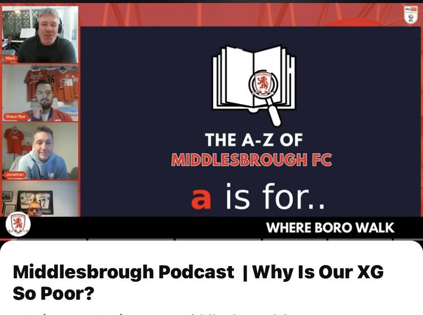 This week’s episode of #WhereBoroWalk is a cracker 👌

Plenty of debate from the lads on:
⚽ Boro’s current XG - does it actually matter?
⚽ Whittaker… (yep, again)
⚽ Blackburn &amp; 3 pts (also again 🤔)
⚽ A–Z of Boro: What’s your fave “A”?

#UTB #Boro

🔗 youtu.be/LzrDTFHa4Lc?fe…