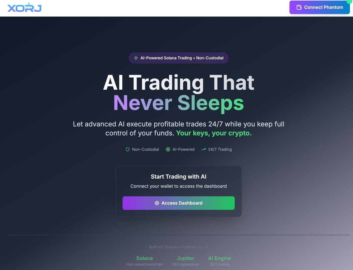 XORJAI's tweet photo. @Shelpid_WI3M Join our wait-list, use the service for free as beta testers

https://t.co/AYfQKesSrh #XORJ #Solana https://t.co/D59Mjijgzo