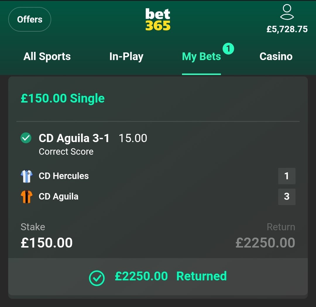 ProEdgeTips's tweet image. 💥 VIP CORRECT SCORE SMASHED! 💥
£150 ➝ £2,250 💰
CD Águila 3-1 ✅ Odds 15.0 landed to perfection 🎯

This is why we play smart, not lucky. 🏆🔥

I’ll give £500 to 2 lucky people who ♥️likes, retweet and comment on this tweet