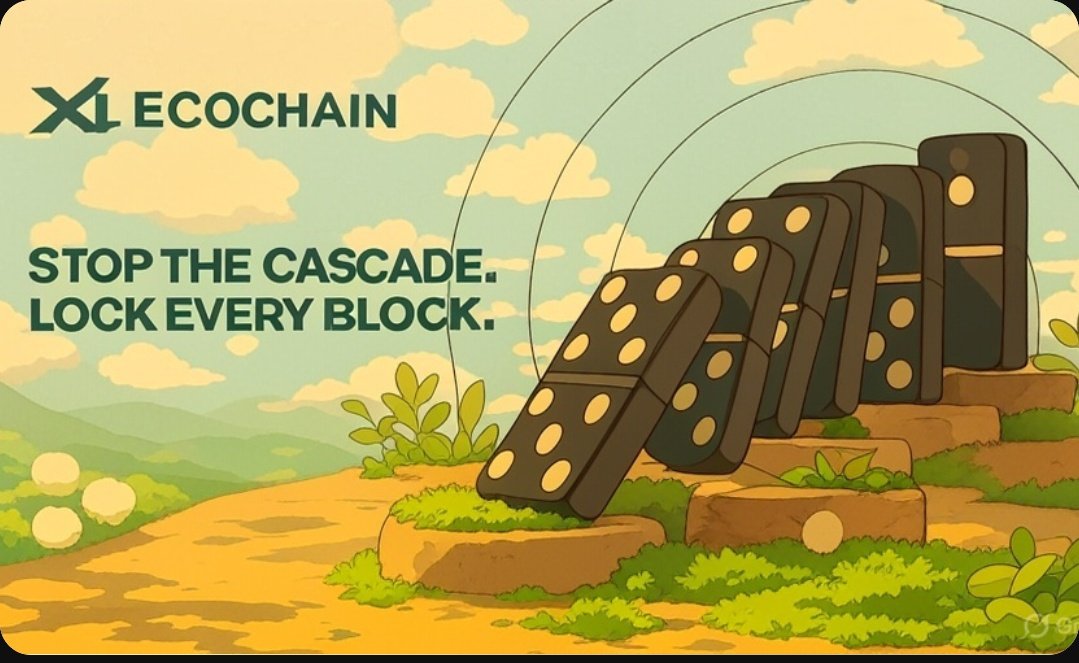 🍁 Say hello to #X1EcoChain – where speed meets sustainability. ☁️

⚡ 7.5s blocks | 2,000+ TPS | ≈$0.01 fees
🌱 Ultra-low 3Wh energy use
📊 $5M grants | Validators | Presale | Launchpad <a href="/Galxe/">Galxe</a> <a href="/X1_EcoChain/">X1 EcoChain</a>