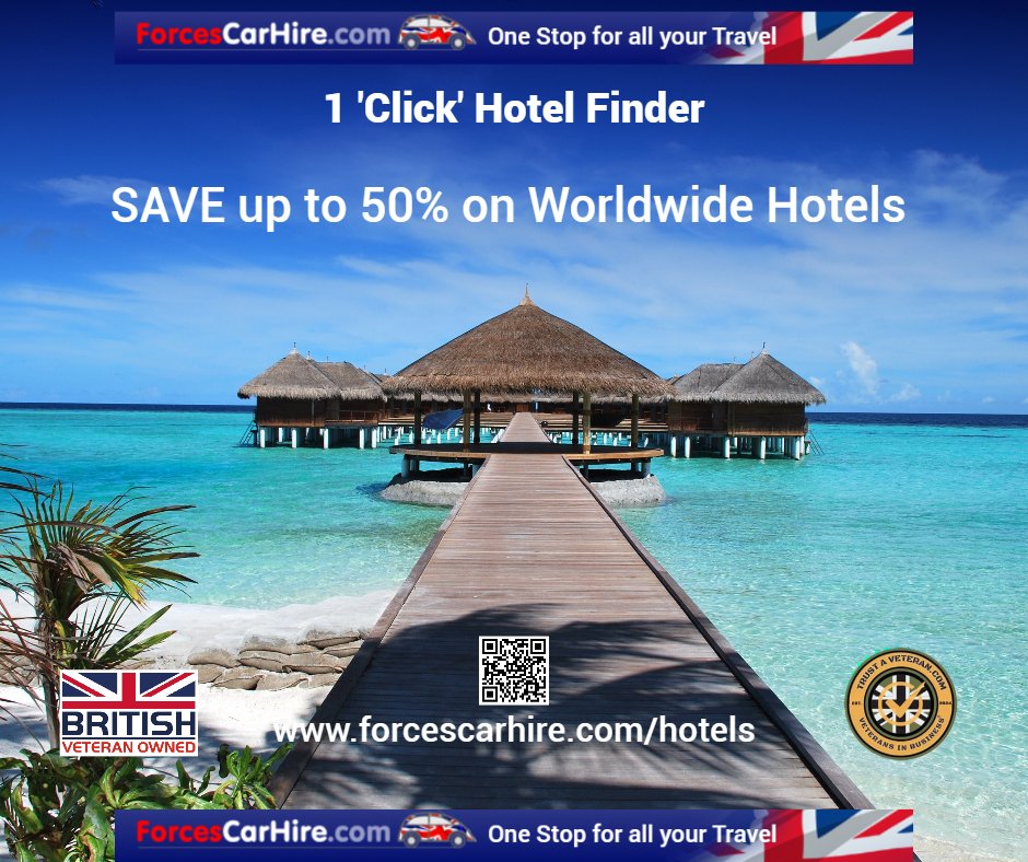forcescarhire's tweet photo. Your '1 Click' #Hotel Finder
SAVE up to 50% on Hotels
β‘οΈ Compare β‘οΈ Select β‘οΈ Book in '1 Place'
ποΈ https://t.co/G8vVt6URih
#discounts #hotel #hotels #villa #villas #apartments #bedandbreakfast #travel #citybreaks #hotelfinder #holidays #forcescarhire #MHHSBD https://t.co/1xJJmDXfvm