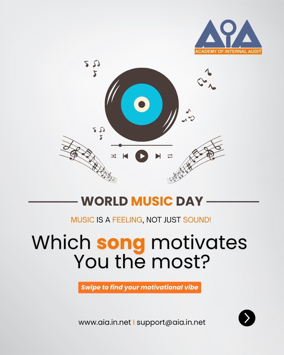 AcademyAudit's tweet photo. Music Day vibes on!
Tell us… What’s YOUR musical mood today? 😎✨
Tag your song buddy & spread the vibes! ✨
#WorldMusicDay2025 #MotivationalSongs #BollywoodMotivation #feelthevibe #Zinda #ZiddiDil #KarHarMaidaanFateh #ChakLeinDe #inspiration #motivation #musiclovers. https://t.co/qW75VgKFVi