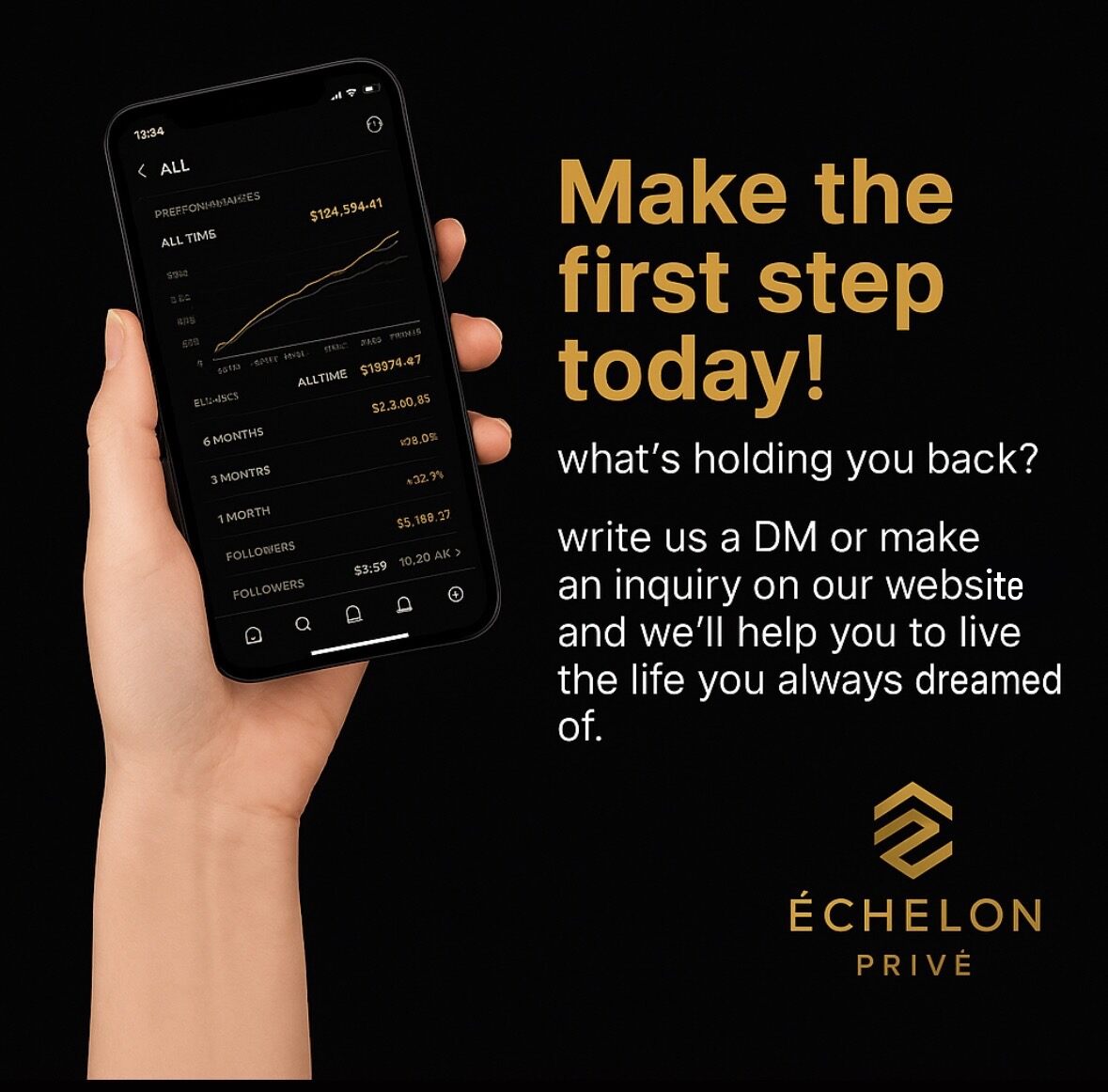 echelonprive's tweet photo. The first step is always the hardest. 🚀
At Échelon Privé, we make sure it’s also the most rewarding.

📈 Proven growth
💬 24/7 support
🌍 Community that wins together

What’s holding you back? 👉 DM us today.

#ÉchelonPrivé #LevelUp #CreatorSuccess https://t.co/sBA4VjDGFh