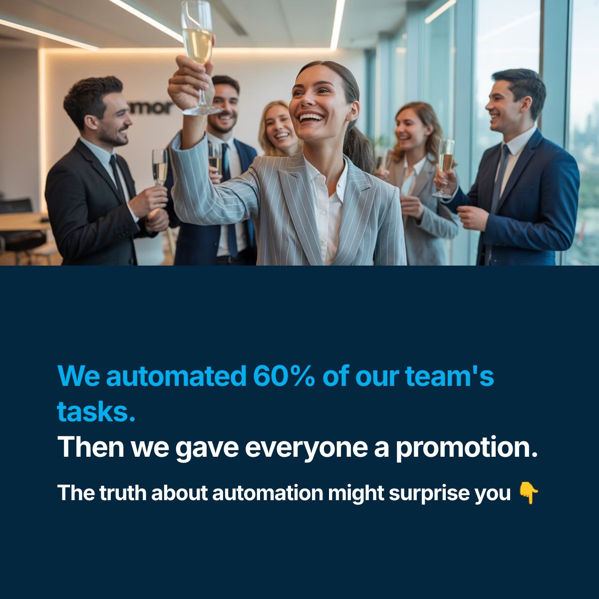 techxlink's tweet image. Focus on the Career Uplift
Automation is not about buying software. It&apos;s about buying back your team&apos;s time and creativity. Shift your focus from 60% admin tasks to 90% strategy and creative work.
Ready to unleash your team&apos;s true potential?
DM us to transform your operations!