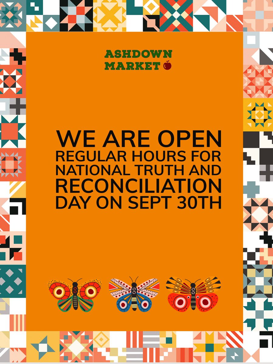 We are opened for regular hours, 8am to midnight, tomorrow on National Truth &amp; Reconciliation Day #orangeshirtday #truthandreconciliation #indigenous #winnipeg #bodega #downtown