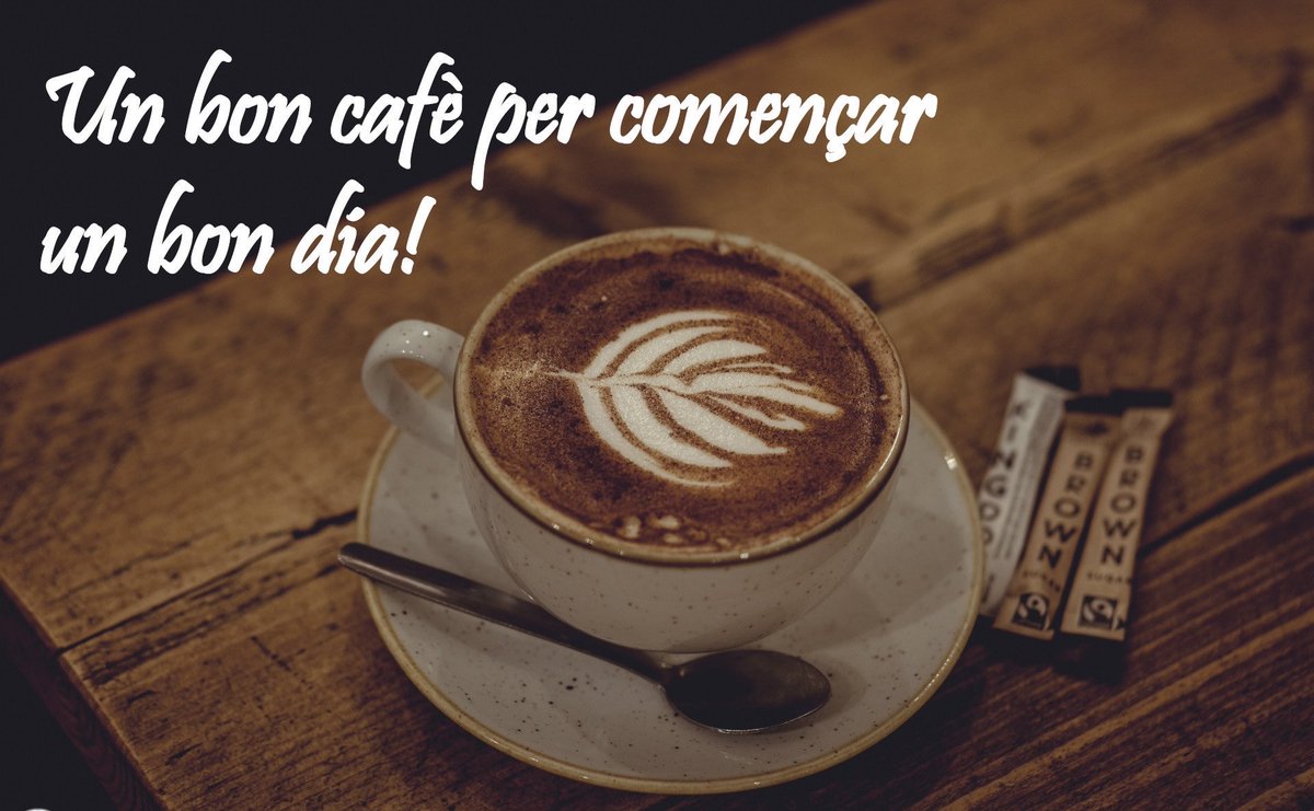 Bon dia a tothom! Comencem un nou dia, un cafè i en marxa. Som-hi. 🍀💙