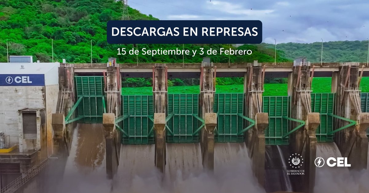 🚨 ¡ATENCIÓN! 🚨

Informamos que en la Central Hidroeléctrica 15 de Septiembre estamos realizando descargas de agua por vertedero de 1,500 m³ por segundo, desde las 10:00 p.m.

Como medida preventiva, hemos activado el Sistema de Alerta Temprana (SAT) con las comunidades de