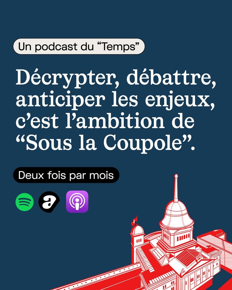 🎙️ PODCAST 

Face-à-face entre l’écologiste <a href="/smichaudgigon/">Sophie Michaud Gigon</a> et le libéral-radical <a href="/CottierDamien/">Damien Cottier</a>. Echange animé, courtois et parfois complice entre les deux conseillers nationaux. Extraits  

Podcast: letemps.ch/podcasts/sous-… 

🎙️ <a href="/RomainClivaz/">Romain Clivaz</a>