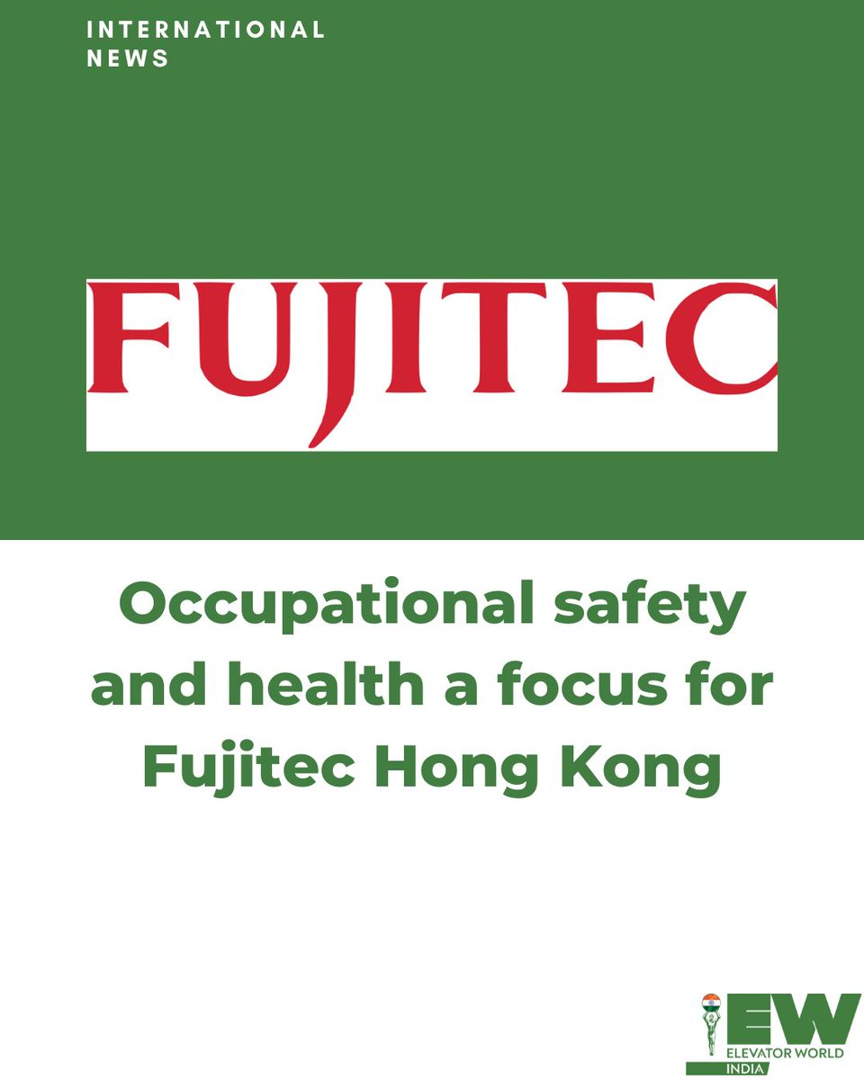 EWImagz's tweet image. As it marks 60 years, #Fujitec HK is reinforcing safety &amp;amp; health initiatives ahead of Japan’s National Occupational Safety &amp;amp; Health Week. From VR training on harness use to fitness classes &amp;amp; protective gear, the company continues its legacy of prioritising worker well-being.
#EWI