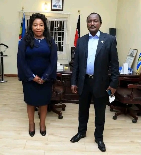 TaweMovement1's tweet photo. Wiper Front party leader visits KPP party leader Agnes Kagure as the battle for Nairobi County shapes up. https://t.co/SX7BbmckAV