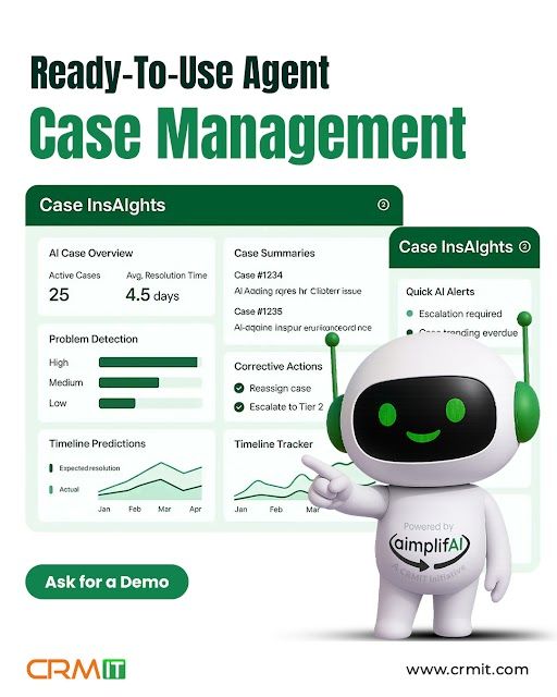 crmitsolutions's tweet image. Complex service cases = chaos.

📧 Endless emails, 🔁 escalations, 😞 waiting customers.

Meet CaseAInsights Agent 🧩

✔️ Summarizes cases in secs
✔️ Predicts risks &amp;amp; timelines
✔️ Guides better decisions

👉 DEMO: bit.ly/3VHC8n6

#AgenticAI #CaseInsights #CX