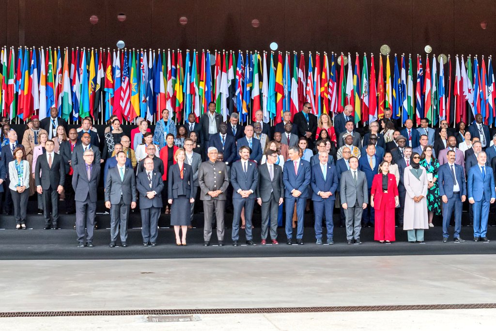 Pleased to join fellow Culture Ministers at MONDIACULT 2025 in Barcelona - the global conference on cultural policies and sustainable development.

An important platform to share perspectives, build partnerships, and strengthen the role of culture in shaping a sustainable future.