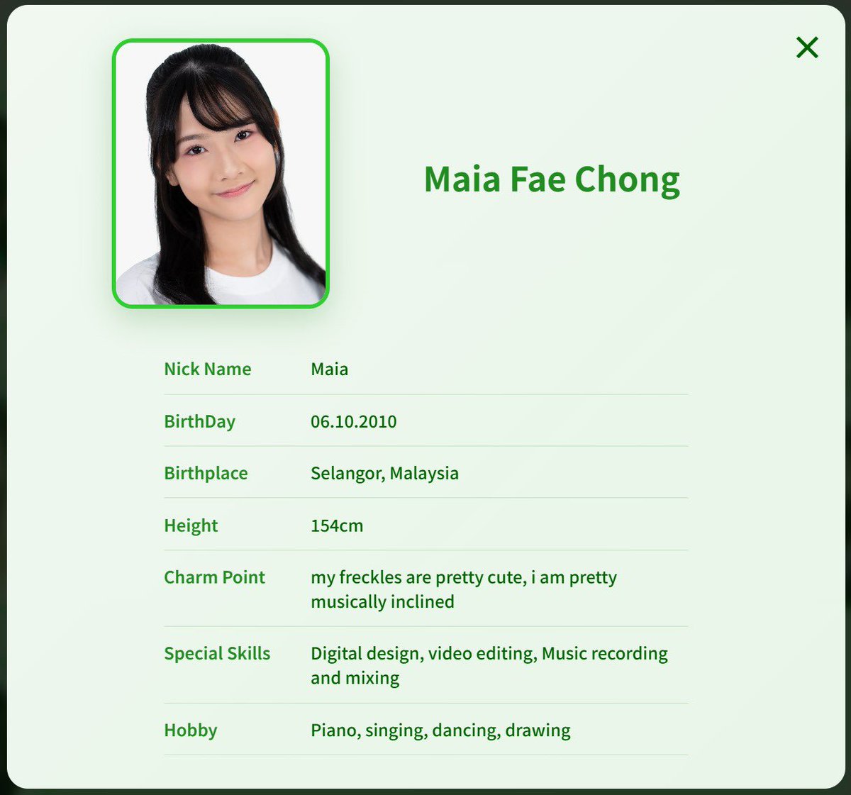 KLP48Now's tweet photo. [𝙺𝙻𝙿𝟺𝟾 𝚄𝚙𝚍𝚊𝚝𝚎‼️]

KLP48 2nd Generation Profile update

@maia_klp48 
@mashiro_klp48 
@sharleez_klp48 
@shuzhen_klp48 

#KLPUpdate #KLP48 https://t.co/wJu1Dc65YS