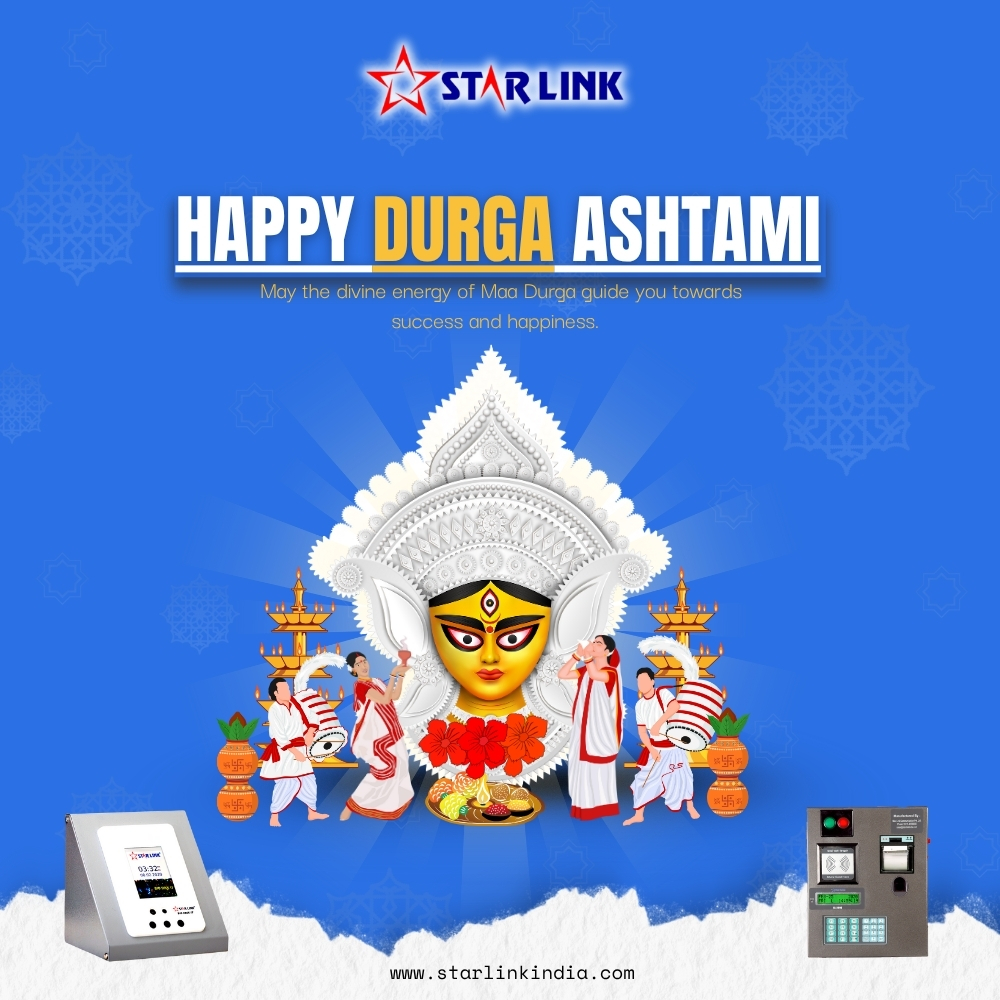 starlinkindia's tweet image. On this Durga Ashtami, may Maa Durga bless us with strength &amp;amp; precision. 

With Star Link Communication, your attendance data is always safe, accurate &amp;amp; customized. 

 #DurgaAshtami #BiometricSolutions #StarLink