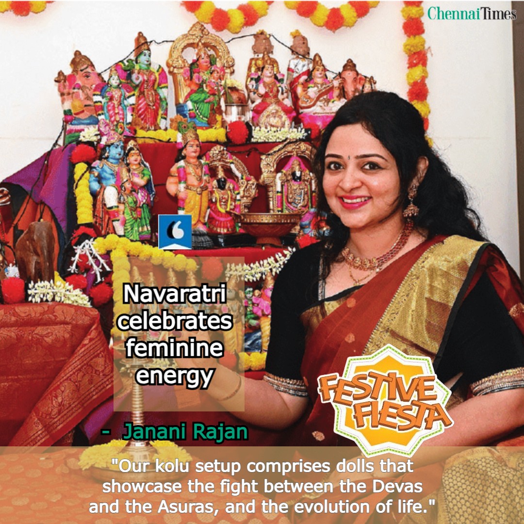 ChennaiTimesTOI's tweet image. #FestiveFiesta: From family rituals to personal memories, these celebrities reflect on kolu and #Navaratri, and reveal how dolls and stories keep their tradition alive and hearts connected.  

@Akashpremkumar3  @soupersubu #JananiRajan  

Read more: timesofindia.indiatimes.com/entertainment/…