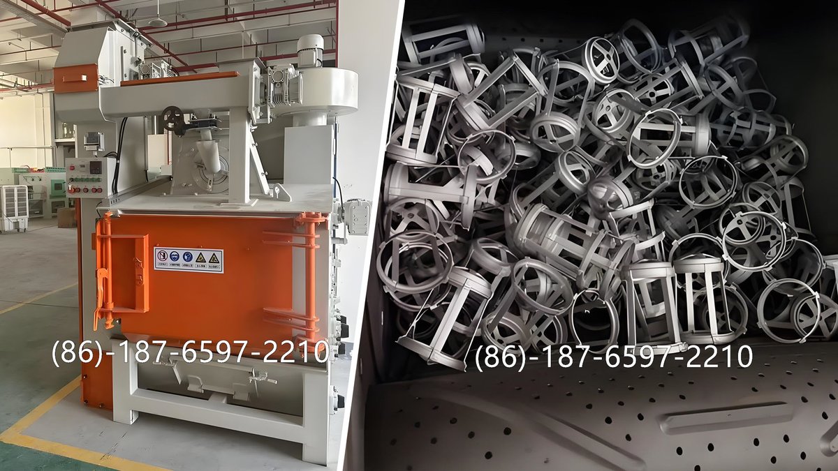 Tumble belt shot blasting machine always used for castings, forgings, and small to medium-sized metal parts that can withstand tumbling.
Whatsapp+8618765972210
#granalladora #shotblastingmachine
