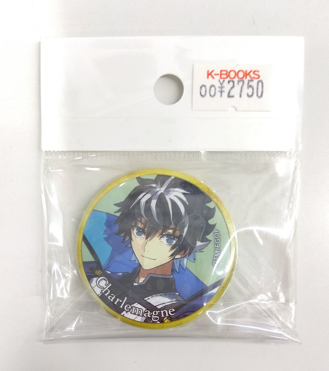 FGO 霊基召喚缶バッジ シャルルマーニュ FGO 霊基召喚缶バッジ