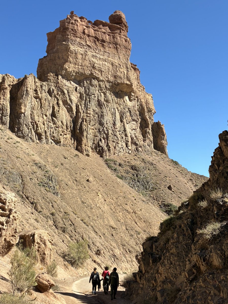 Scenes from #Kazakhstan: #Charyn Canyon National Park. Not quite Monument Valley. But not far off. #100Countries